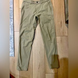 Lululemon ABC pants size 32 khaki - slim - 32” inseam